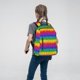 thumbnail image 5 of Balery Bright Rainbow Mochila ligera para hombre y mujer: duradera e impermeable, ideal para la escuela, el trabajo, viajes y uso diario., 5 of 7