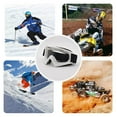 thumbnail image 4 of Motorcycle Sunglasses Motocross Safety Protective Helmet Goggles Windproof, 4 of 19