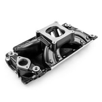 Speedmaster 1-147-024 Compatible with Chevy BBC 454 Rect Port HiRise Aluminum Intake Manifold [Black]