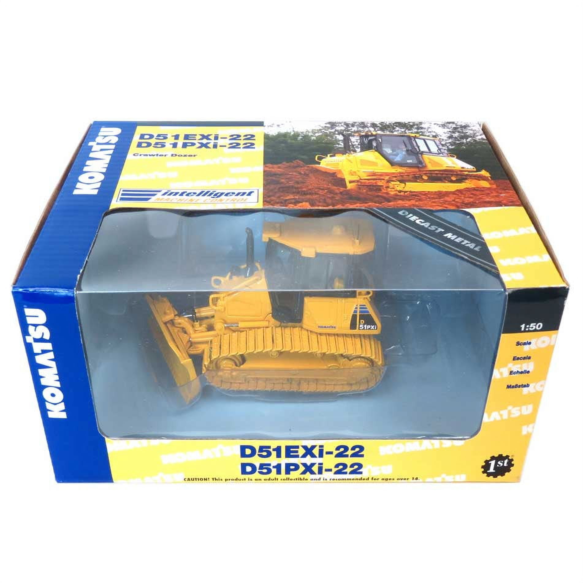 Komatsu D51PXi-22 Dozer with Hitch 1/50 Diecast Mo - Walmart.com Komatsu D51PXi-22 Dozer with Hitch 1/50 Diecast Mo - Walmart.com