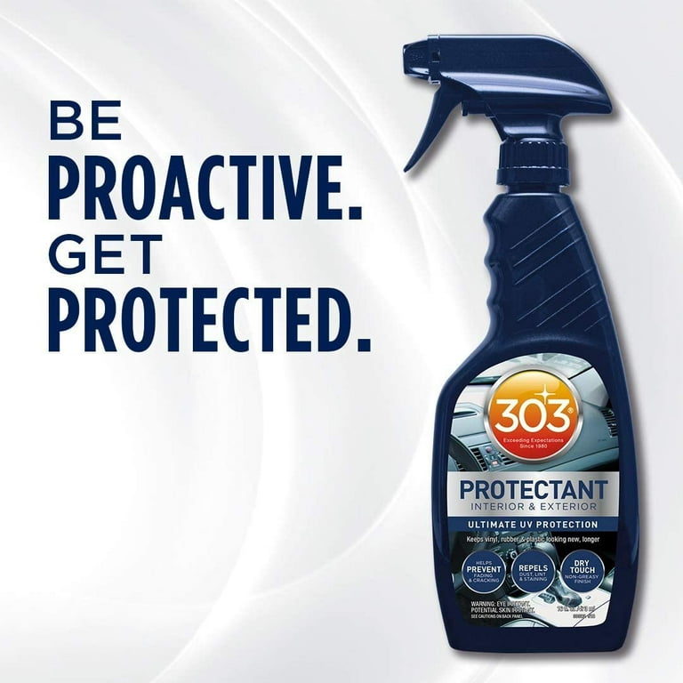 303 Aerospace Protectant - Provides Superior UV Protection, Helps Prevent Fading and Cracking, Repels Dust, Lint, and Staining, Restores Lost Color