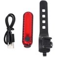 thumbnail image 1 of Lumière Arrière Étanche à Haute Luminosité, Rechargeable par USB, pour Vélo, 4 Modes, 5 LED, 1 of 7