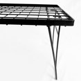 thumbnail image 2 of Generic Portable Iron Camping Table with Drain Rack, 40kg Load Capacity, Compact Foldable Design for Outdoor BBQ, Picnic, and Hiking, Black, 2 of 6