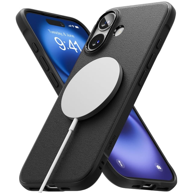 Funda Ringke Onyx compatible con iPhone 16 Plus con MagSafe