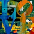 thumbnail image 4 of Stephen Chambers 20x20 Black Modern Wood Framed Wall Art Titled - Love Abstract Six, 4 of 6