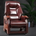 thumbnail image 3 of Boss Massage Office Chair Ergonomic Recliner Wheels Relax Relaxing Armchairs Library Fashion Cadeira Presidente Office Furniture My Lux Decor Round, 3 of 30