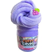 COMPOUND KINGS Fluffy Cloudz Grape Scent Slime Toy with Charm Prize
