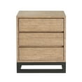 thumbnail image 2 of Home Fare Natural Brown Industrial Nightstand, 2 of 9