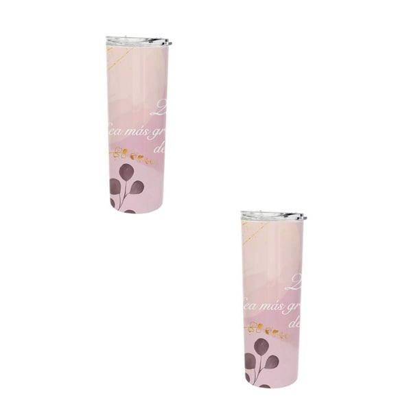 Duo de termos 591 ml. diseño divertido Que tu fe sea mas grande que las dudas de tu mente regalo original