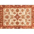 thumbnail image 1 of Ahgly Company Indoor Rectangle Oriental Orange Traditional Area Rugs, 7' x 9', 1 of 4