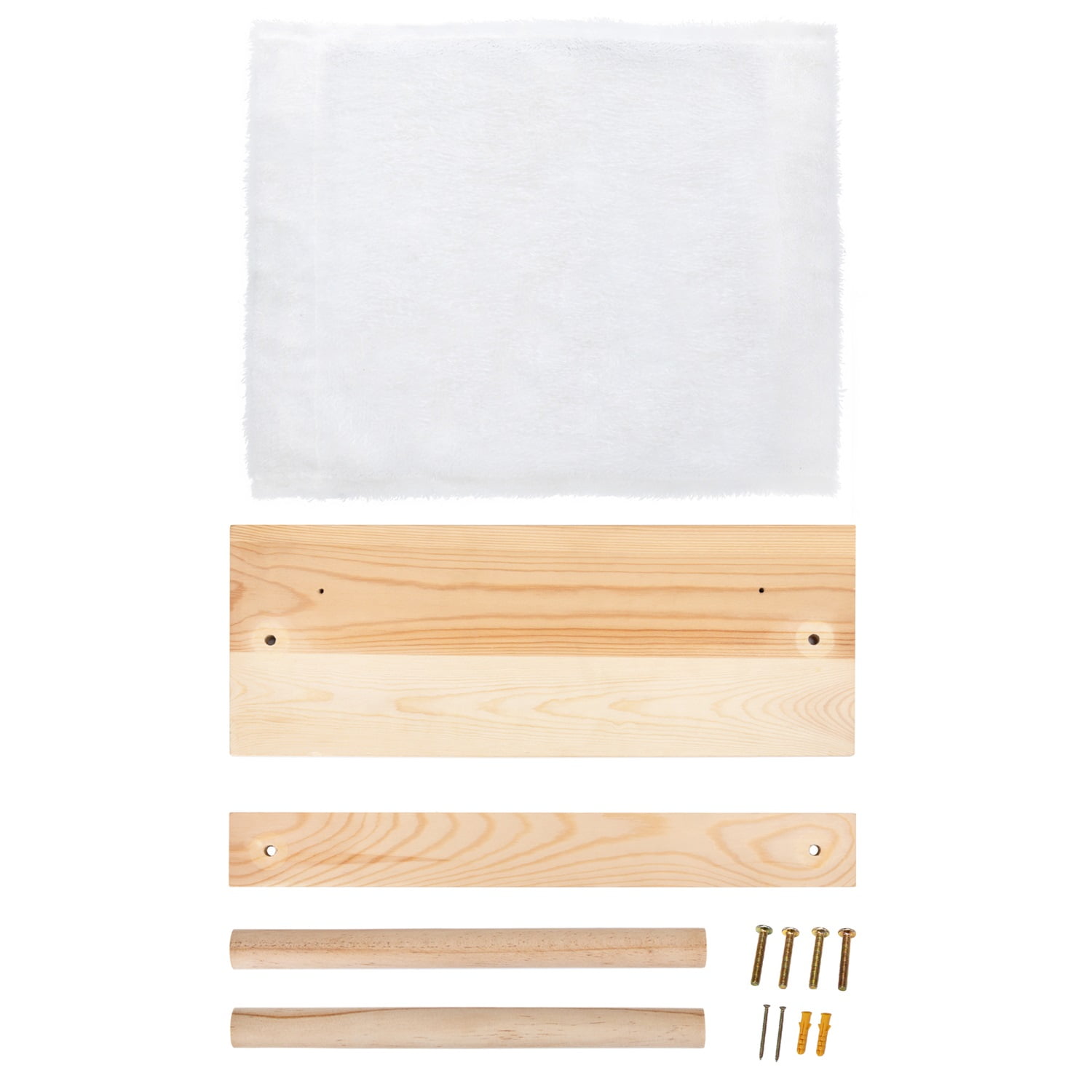 Pefilos 16" Cat Hammock for Wall Mounted, Cat Shelves and Perches for Wall, Cat Wall Bed Furniture, Cat Shelf for Sleeping Cat Window Perch, Kitty Furniture Climbing, White Pefilos 16" Cat Hammock for Wall Mounted, Cat Shelves and Perches for Wall, Cat Wall Bed Furniture, Cat Shelf for Sleeping Cat Window Perch, Kitty Furniture Climbing, White