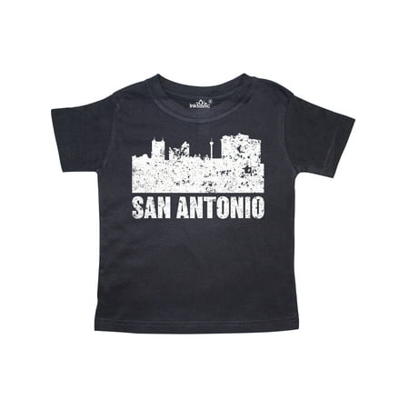 

Inktastic San Antonio Texas Skyline with Grunge Gift Toddler Boy or Toddler Girl T-Shirt