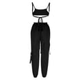 thumbnail image 5 of Winter Save Big! Kiplyki Women's Gym Sport Suit Sports Color Camisole Two-Piece High Waist Pants Casual Suit Spring, 5 of 6