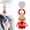 E, variant on Hanging Car Freshener Car Diffuser Bottles with Wooden Caps Empty Glass Perfume Bottle Freshener Diffuser Bottle Pendant for Essential Oil Fragrance Aromatherapy Ornament, Green2