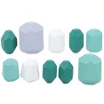 thumbnail image 1 of Bloques de construcción de piedra de colores de madera, juego de apilamiento de piedra, juguete educativo para niños, combinación de regalo 3, 1 of 5