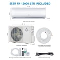 thumbnail image 5 of Accreate 12000 BTU Mini-Split Air Conditioner, White, 5 of 8