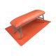 thumbnail image 5 of Soporte para reposamanos de uñas, soporte de mano para decoración de uñas con tapete, soporte de mano de escritorio para uñas para el hogar, técnicos Naranja, 5 of 8