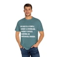 thumbnail image 4 of Humorous Getting Older Sarcastic Gag Sayings Gift Hilarious Senior Citizens Quote Men Women Unisex Garment-Dyed T-shirt, 4 of 4