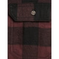 thumbnail image 3 of George Men's and Big Men's Super Soft Flannel Shirt, up to 5XLT, 3 of 5