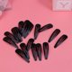 thumbnail image 2 of Bobby Pin Metal Drop Shape Hair Clips Teens Black Hair Styling 50Pcs, 2 of 4