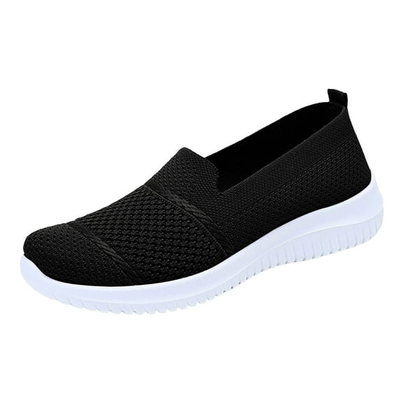YLYL Loafers for Women Slip on Walking Shoes Knit Dressy Comfortable Business Casual Work Flats
