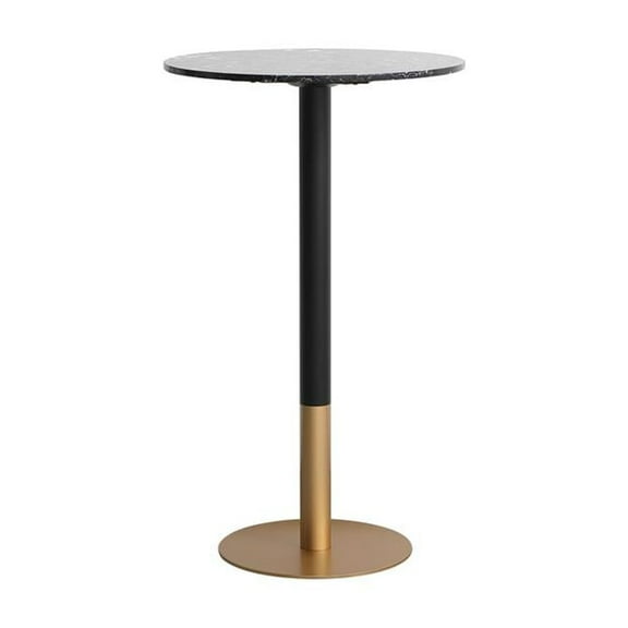 23 inch pub table in black