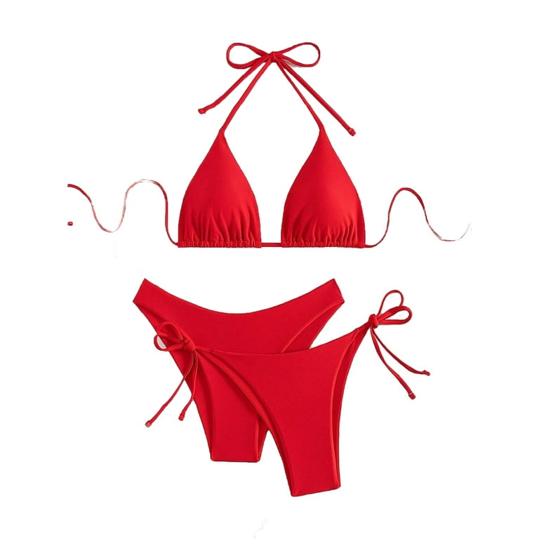 Red bikini walmart sale