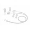 Ameda Spare Parts Kit for Breast Pump Includes: (4) Valves, (2) Silicone Tubing, (2) Silicone Diaphragms, (2) Adapter Caps, (1) Tubing Adapter