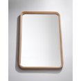 thumbnail image 4 of Bathroom Mirror Vela 24" Whitewash Oak Modern Style, 4 of 4