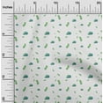 thumbnail image 1 of oneOone Viscose Jersey Green Fabric Leaves Watercolor Sewing Fabric By The Yard Printed Diy Clothing Sewing Supplies 60 Inch Wide, 1 of 5