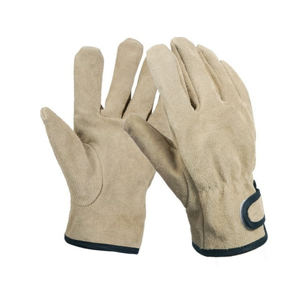 Toystoory 1 par de guantes para barbacoa Guante ignífugo Manoplas autoadhesivas para acampar Estufas de camping