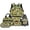 Camo Dinosaur, variant on Bulopur Cartoon School Backpack Set of 4 for Kids 17 Inch Water Resistant School Bag with Lunch Box, Pencil Case & Water Bottle Cover, Puppy Backpack for Grades 3-6