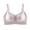 Purple, variant on Women's Plus Size Wireless Seamless Lift stay-Sag Bra High Side Wing Armpit Fat Control Wide Strap Support Comfort Bras