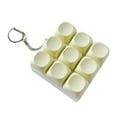 thumbnail image 4 of Zxpjkyu 9 Key Keyboard Fidget Clicker Toy Keychain Accessory Multifunctional Sturdy with Light Yellow, 4 of 9