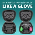 thumbnail image 4 of sisma Switch Controller Case Compatible with Official Nintendo Switch Pro Controller, Game Controller Holder Home Safekeeping Protective Cover Travel Storage Case Carrying Bag, Black, 4 of 9