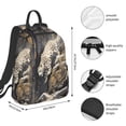 thumbnail image 2 of Honeii Graceful Snow Leopard Print Lightweight Backpacks,Carry on Backpack,Durable Backpack for School, Work & Travel, 2 of 7
