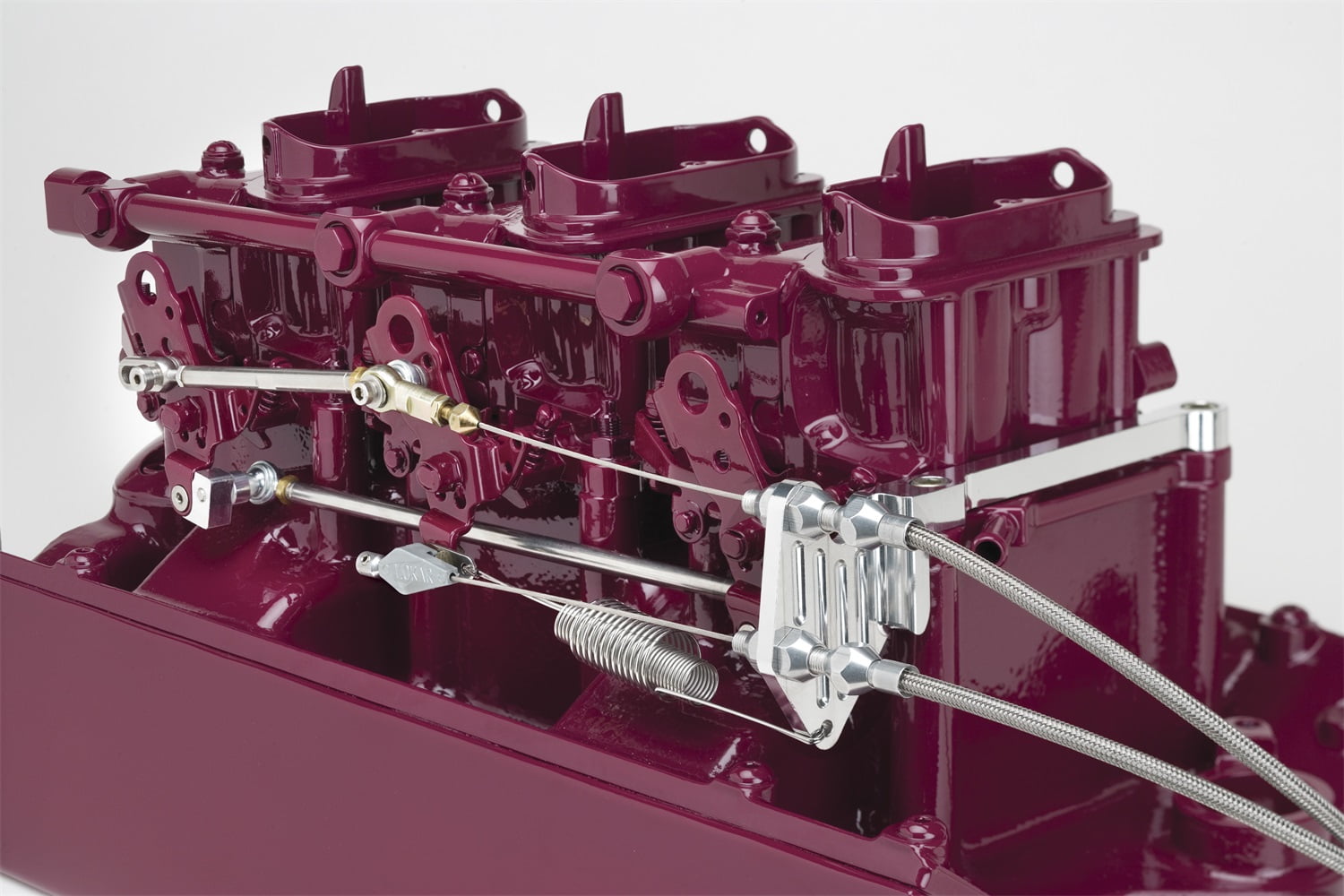 Lokar TCB4150 LOCTCB4150 BILLET THROTTLE/KICKDOWN PLATE FOR 4150