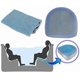 thumbnail image 3 of Newway 2pack Hot Tub Seats, Hot Tub Cushion Spas Booster Seat Back Pad, Inflatable Hot Tub Seat Multifunctional Spa Booster Seat With Suction compatib, 3 of 5