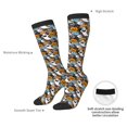 thumbnail image 4 of Sigee Happy Halloween2 for Socks for Men Women Socks Stocking Compression Socks, 4 of 6
