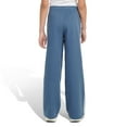 thumbnail image 4 of Girls 7-16 adidas Full Length Wide Leg Pants Color: Beige Size: MEDIUM, 4 of 4