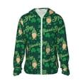 thumbnail image 1 of Balery St Patrick's Day9 Sudadera ligera de manga larga con capucha y protección solar UPF 50+ para hombre y mujer, ideal para pesca y running-XX-Large, 1 of 7