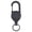 Black, variant on Heavy Duty Retractable Keychain,Multitool Carabiner Badge Holder,Tactical ID Badge Reel with 23.6” Steel Retractable Cord for Men and Women