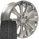 22 inch Polished 5922 Wheels & 285/45R22 Tires Fit GMC Yukon Sierra ...