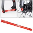 thumbnail image 2 of Front Fork Thru Axle, Wheel Axle Replacement Repairing, Aluminum Alloy, Durable, Red Color L 177mm, 2 of 8
