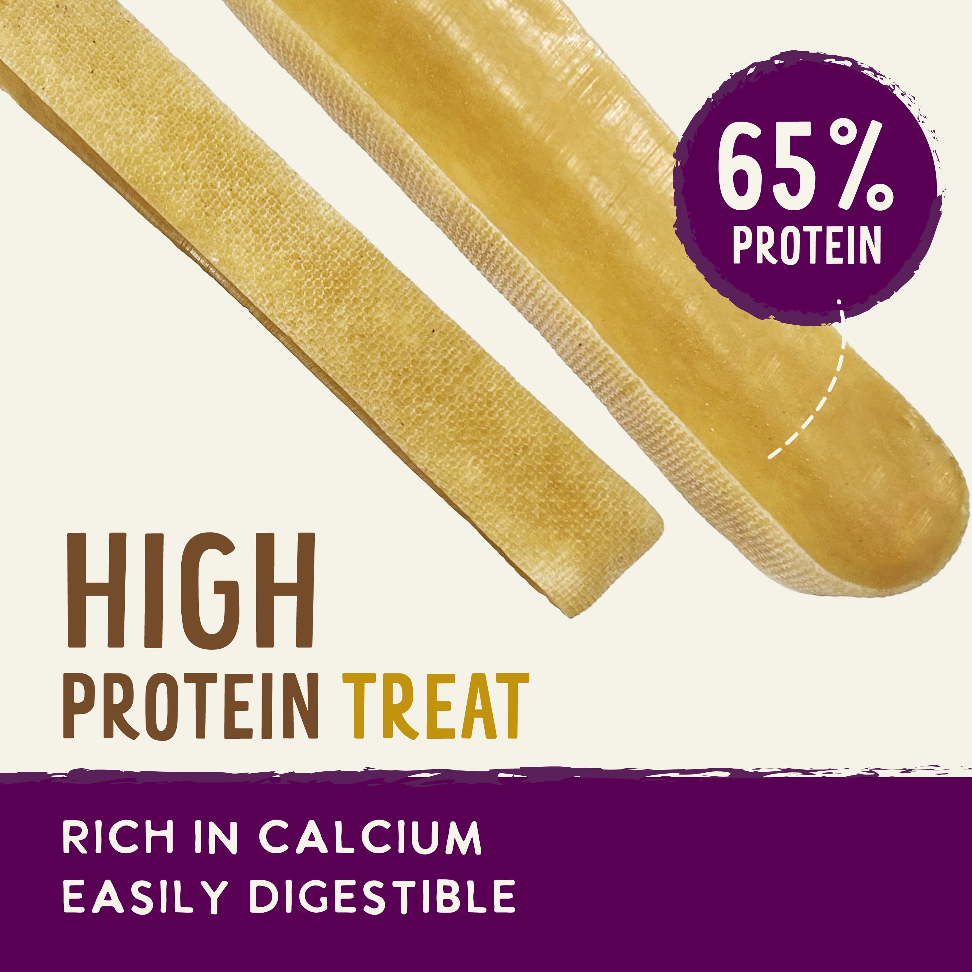 Health Extension Large Yak Cheese Chew Long-lasting Chew | Training Treat | Non GMO | Hard Dog Chew | Ideal and Stomach Safe | Healthy Gums