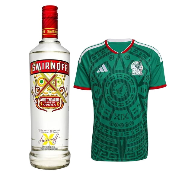 Vodka Smirnoff Tamarindo 750 ml + Jersey Verde S