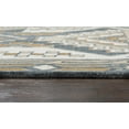 thumbnail image 2 of Gatney Rugs Frost Area Rug SU489A Gray Angled Blocks 8' x 8' Round, 2 of 3