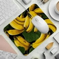 thumbnail image 2 of Banana Printed Square Mouse Pad, 8.3x9.8 Inch Non-Slip Rubber Bottom Gaming Mouse Pad for Office Use, 2 of 6