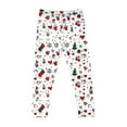 thumbnail image 4 of Atogsazn Kids Girls Christmas Legging Pants Children Casual Slim Leg Stretchy Leggings Outfit Clothing Trousers White 7-8 Years Fashion, 4 of 8