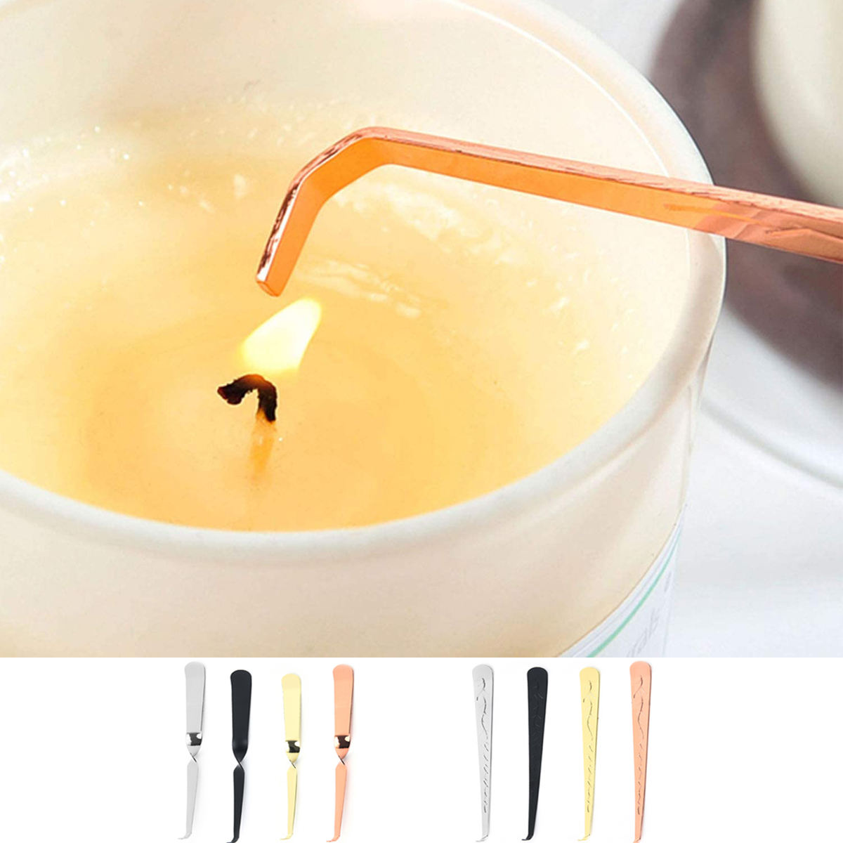 Dream Lifestyle Stainless Steel Candle Wick Dippers Candle Wick Hook